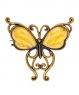 Crystal Butterfly Brooch W47CSP