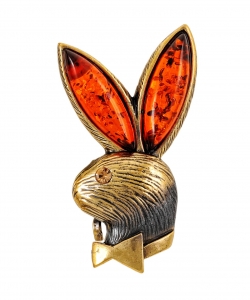 Bunny Playboy Brooch UL8RZG