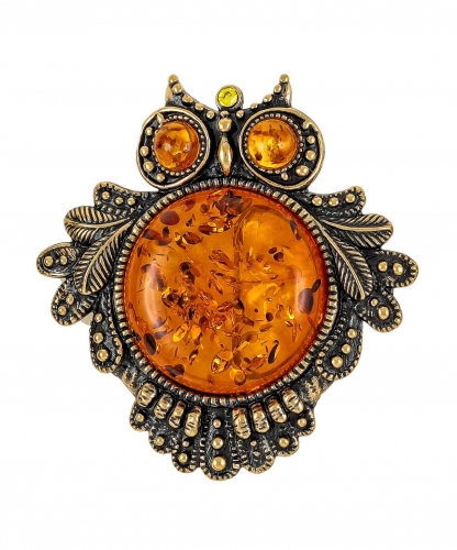 Brooch Owl Queen W1D6LN