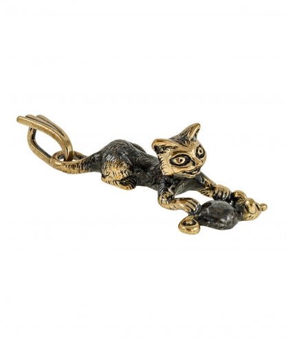 Cat and mouse pendant 7CSWXR