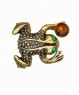 Ring Frog with a ball in its paw 2H4636