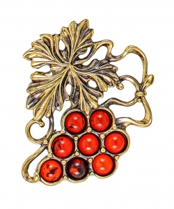 Brooch Grapevine S2YCIC