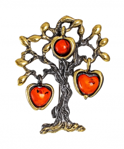 Apple Tree Brooch 43J7PU