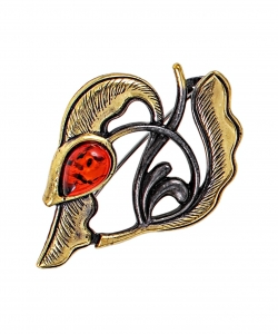 Brooch Tulip XRQOR7