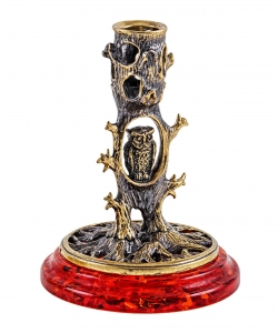 Owl candlestick in the forest 9ZARAS