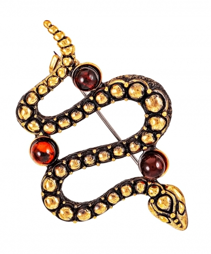 Snake Brooch QVD6R6