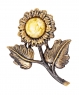 Brooch Sunflower field WLJV1J