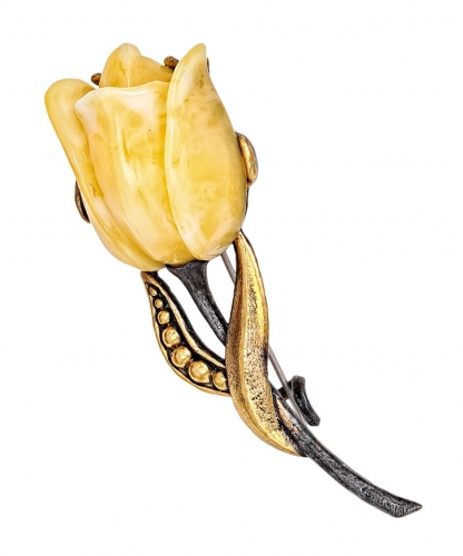 Brooch Tulip Bud 3STTBD