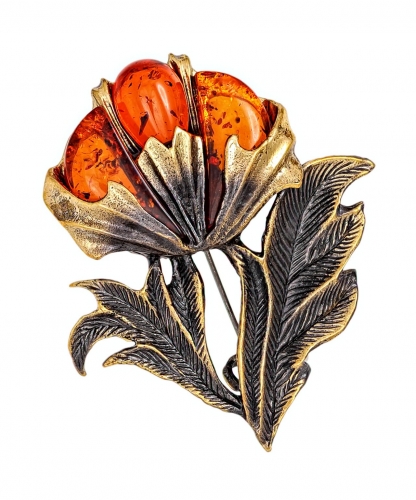 Brooch Flower G9IHXT