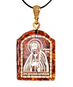 Pendant Icon PRP. Seraphim of Sarov XAIOQA