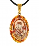 Pendant Icon of the Mother of God of Vladimir 8O6MPO