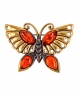 Brooch Butterfly Bead KOUZ5E