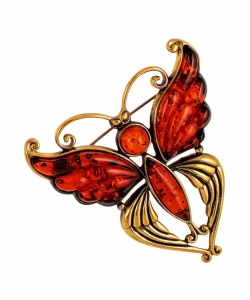 Brooch Butterfly Mulberry NCAAT3