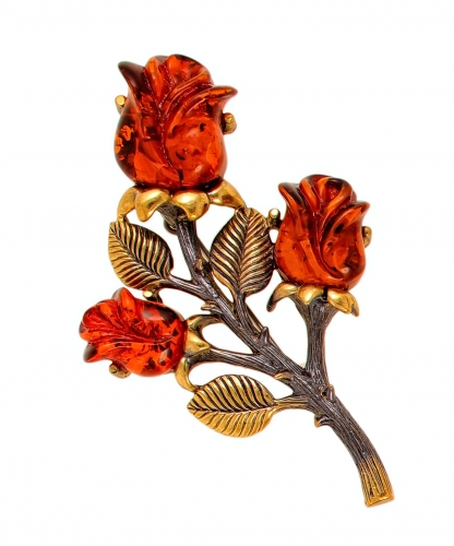 Rose Brooch U3J4T7