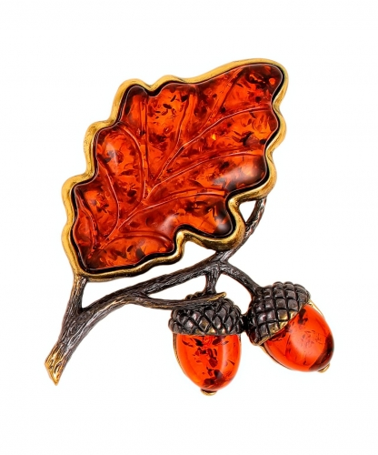 Brooch Oak Leaf ZVPGHV