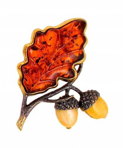 Brooch Oak Leaf ZVPGHV