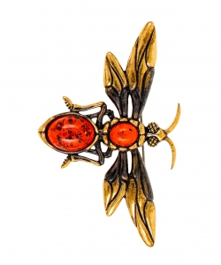 Cicada Fly Brooch U96497