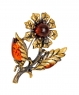 Brooch Flower Dahlia MQQ4CF