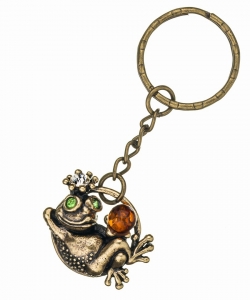 Keychain Frog with circle ball G3ZYSH