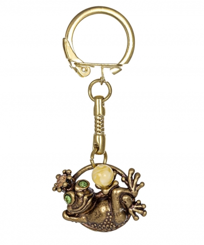 Keychain Frog with circle ball G3ZYSH