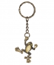 Keychain Frog with a bow on the paw UP88FS