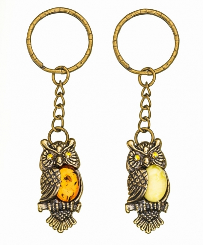 Keychain Owl on a branch S4NFIQ