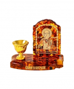 Candlestick with an arched icon of SV Matrona of Moscow DO92KY