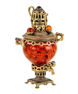 Samovar Pot-bellied with teapot OQULGC