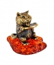 Cat with saucer KW46TL