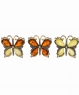 Brooch Butterfly with rhinestones 1041VV