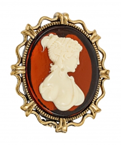 Brooch Cameo small DEHERD