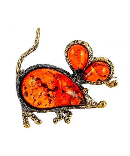 Mouse Brooch LCBYPT