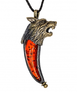 Pendant Fang Beast Wolf K50HZR