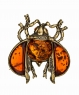 Brooch May Beetle JU51Z2
