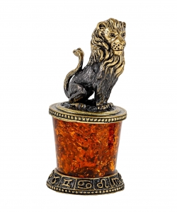 Zodiac sign Leo Major on pedestal 81SQNB