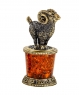 Zodiac sign Aries Large on a pedestal FK6Q0L