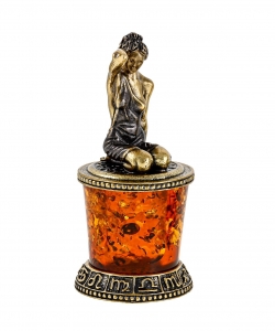 Zodiac sign Virgo Large on a pedestal YH90H8