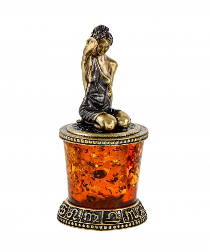 Zodiac sign Virgo Large on a pedestal YH90H8