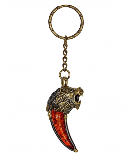 Keychain Fang Beast Lion 7T7NUD