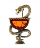 Snake Brooch in Heraldry AQBP5E