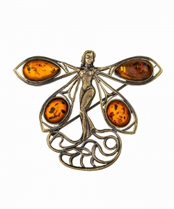 Dragonfly Fairy Brooch HN29DX