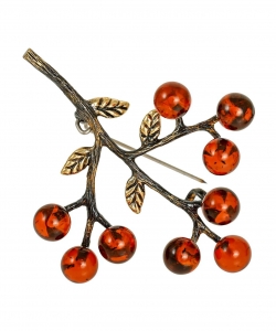 Brooch Viburnum Twig U4AJSV