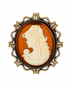 Brooch Cameo Youth small 603A50