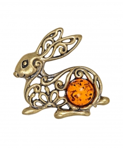 Bunny Openwork Brooch VNCXQ9