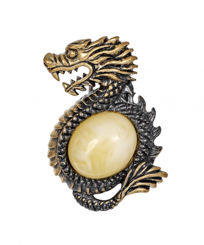 Dragon brooch small I6LEKS