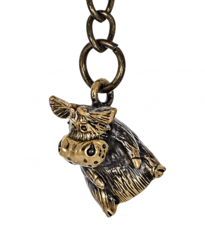 Keychain Puffy Bull 4YQM4M