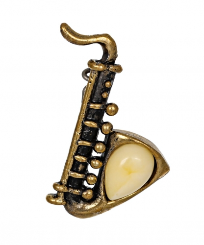 Brooch Saxophone 8QY9BP