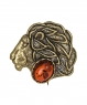 Brooch Zodiac sign Leo 4XT4HU