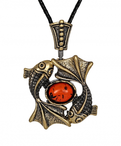 Pendant Zodiac Sign Pisces-2 PL9W98