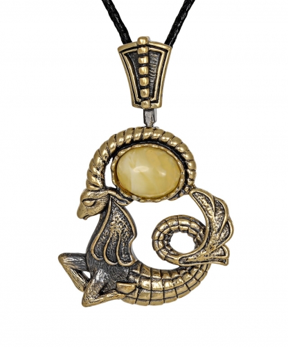 Pendant Zodiac Sign Capricorn-2 7XFJLE